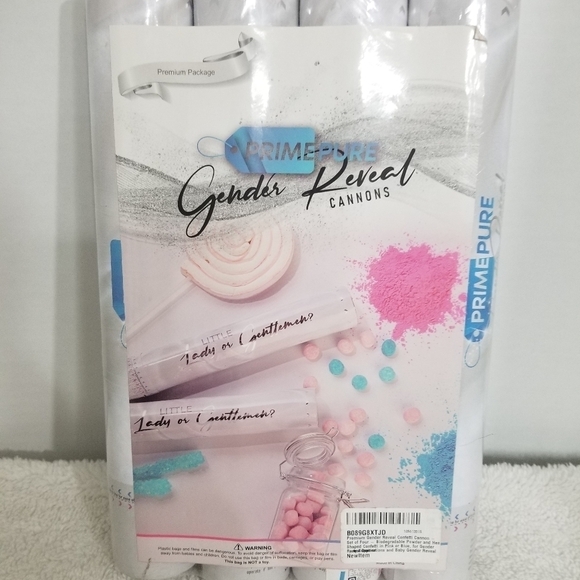 New in package Gender Reveal Cannons - Picture 1 of 3